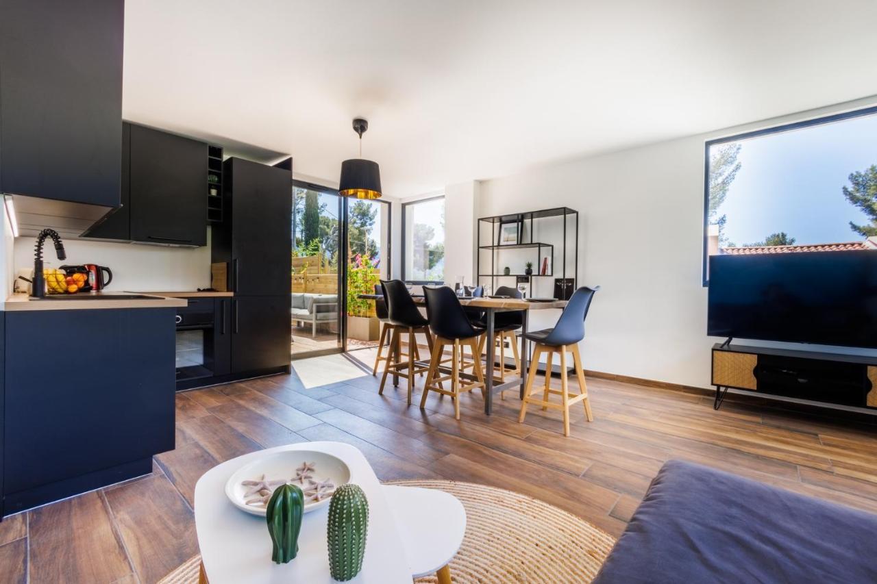 Apartamento Maison Osmoz Port Pin - Jacuzzi, Clim Par Dodo A Cassis Exterior foto